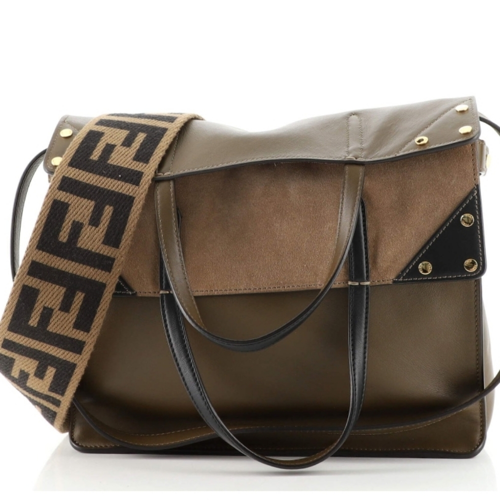 SOLD Fendi Flip Tote - Picture 1 of 6